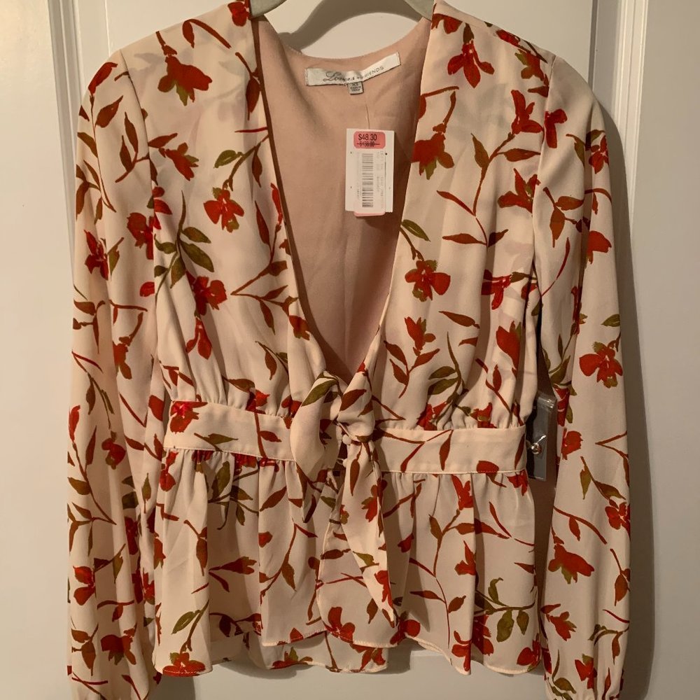 Lovers + Friends Floral Blouse